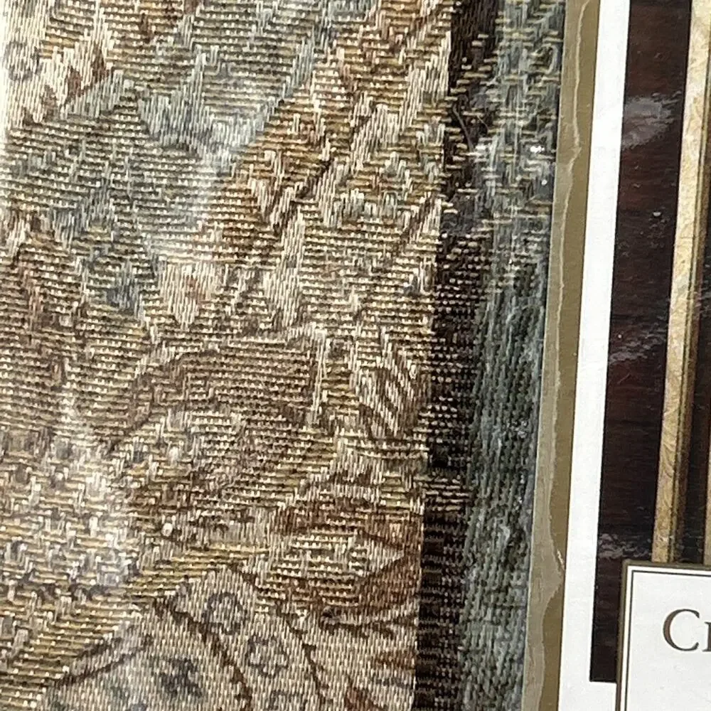 Croscill Classics 1 Waterfall Swag Valance 48x33 Style 9010 Chocolate Strickland